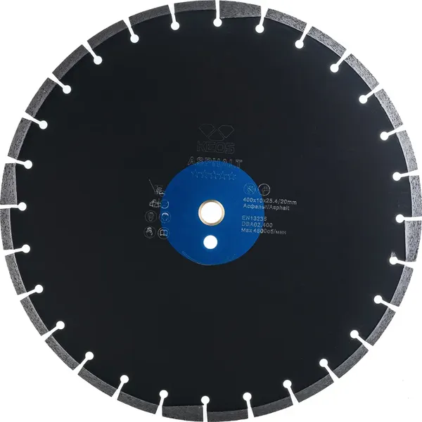 Изображение товара Отрезной диск алмазный KEOS Professional 400мм / DBA02.400