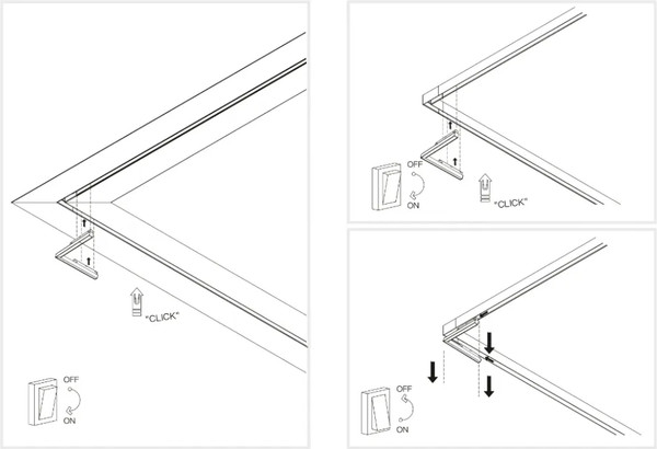 Изображение товара Трековый светильник ILedex Technical Vision 4822-013-L320-16W-110DG-3000K-BK