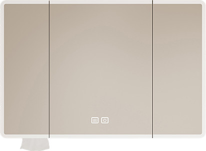 Изображение товара Шкаф с зеркалом для ванной Saniteco Led WSED250916005-1 (белый)