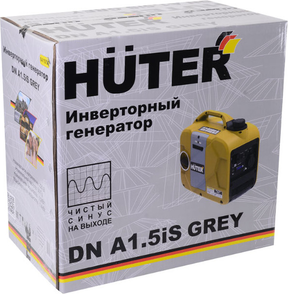 Изображение товара Инверторный генератор Huter DN А1.5iS (64/10/36)