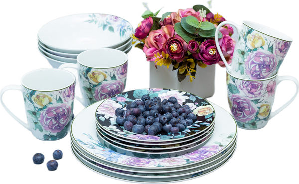 Изображение товара Набор столовой посуды JEWEL Клементина ПС0012-09 (16пр)