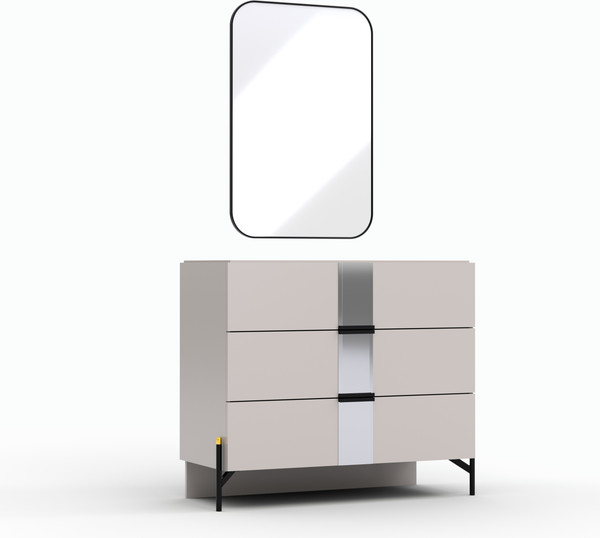 Изображение товара Комплект мебели для спальни Кастанье Дезире-5 (кашемир)