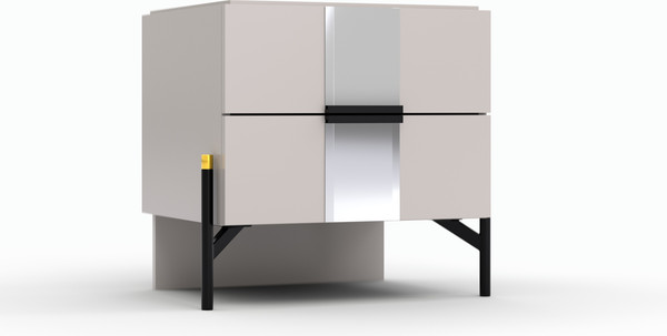 Изображение товара Комплект мебели для спальни Кастанье Дезире-5 (кашемир)