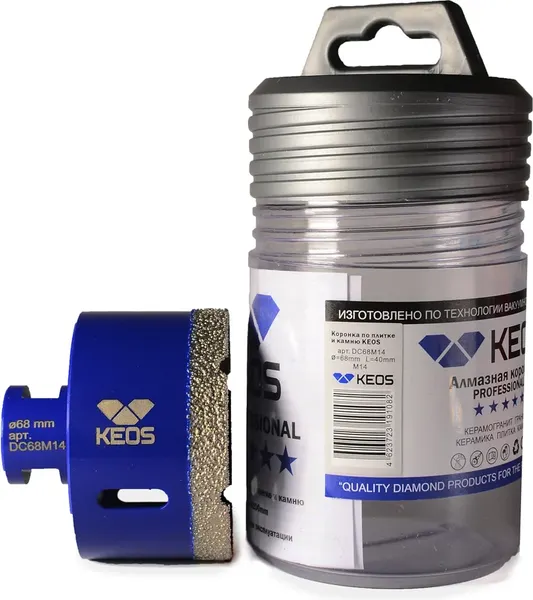 Изображение товара Коронка KEOS Pro 68мм / DC68M14
