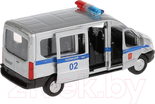 Изображение товара Автомобиль игрушечный Технопарк Ford Transit. Полиция / SB-18-18-P-WB