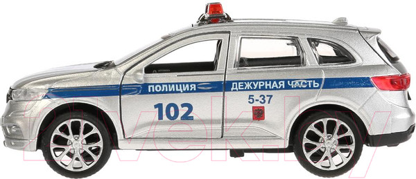 Изображение товара Автомобиль игрушечный Технопарк Renault Koleos. Полиция / KOLEOS-P