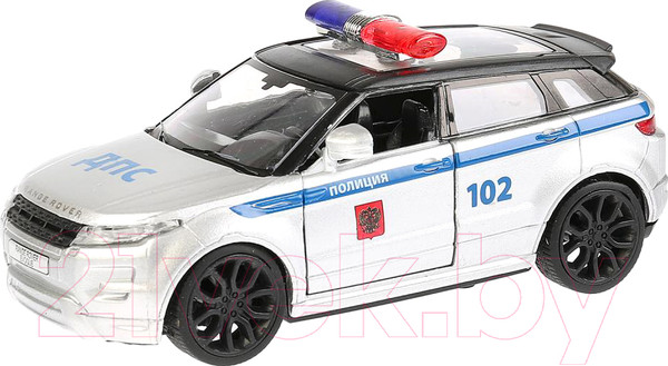Изображение товара Автомобиль игрушечный Технопарк Range Rover Evoque. Полиция / EVOQUE-P