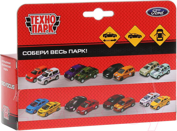 Изображение товара Автомобиль игрушечный Технопарк Ford Focus. Полиция / SB-17-81-FF-P-WB