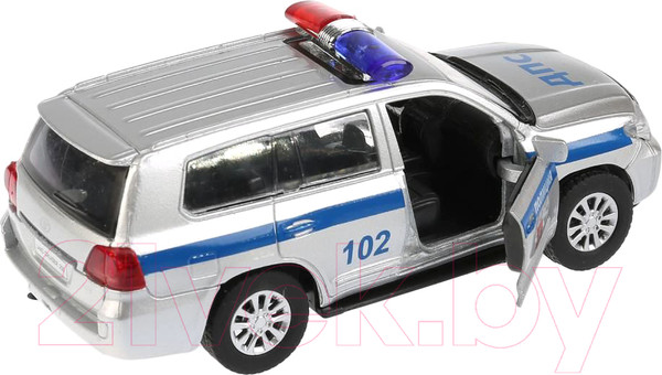 Изображение товара Автомобиль игрушечный Технопарк Toyota Land Cruiser. Полиция / CRUISER-P