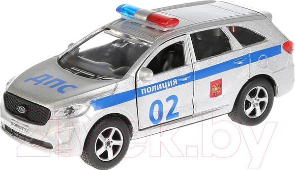 Изображение товара Автомобиль игрушечный Технопарк Kia Sorento Prime. Полиция / SB-17-75-KS-P-WB
