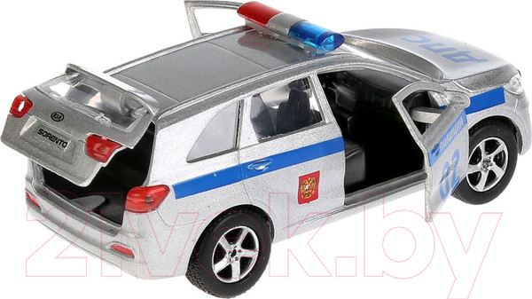 Изображение товара Автомобиль игрушечный Технопарк Kia Sorento Prime. Полиция / SB-17-75-KS-P-WB