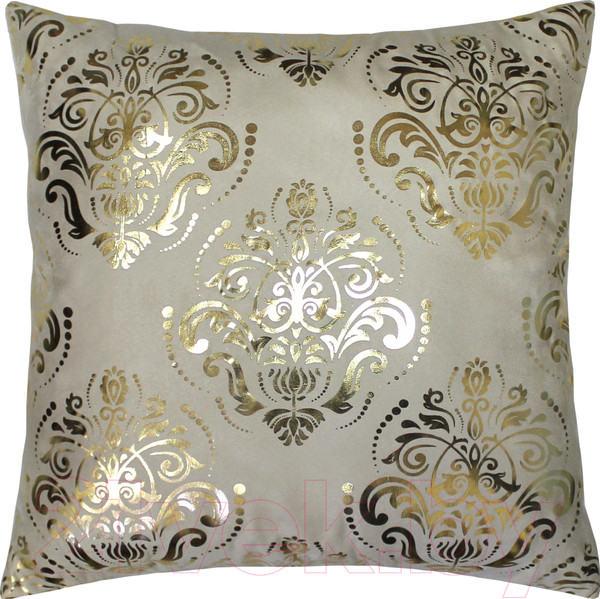 Изображение товара Подушка декоративная MATEX Luxury Обои / 14-027 (золото/бежевый)