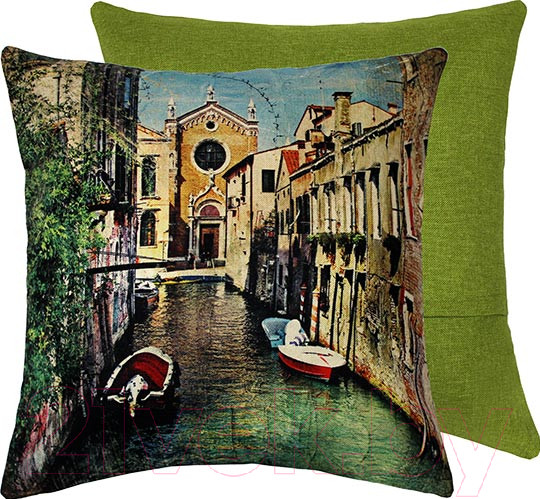 Изображение товара Подушка декоративная MATEX Travel Моторки / 08-637 (зеленый)