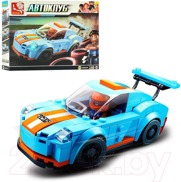 Изображение товара Конструктор Sluban Машина с фигуркой / M38-B0633A