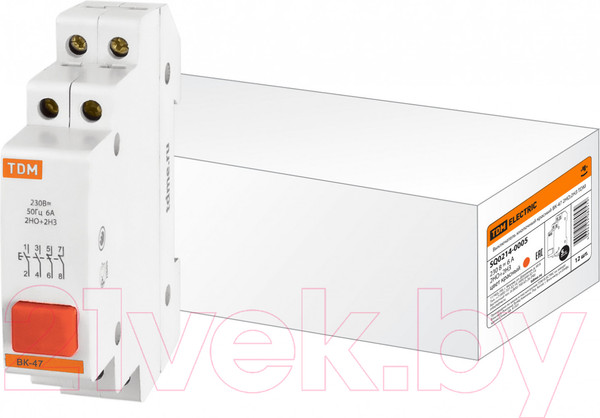 Изображение товара Кнопка на DIN-рейку TDM SQ0214-0005
