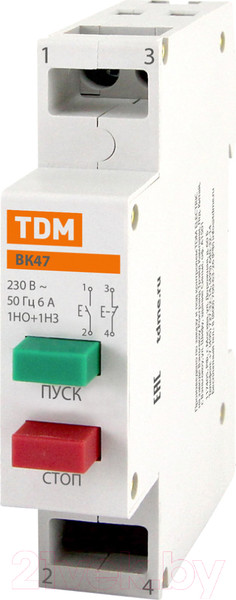 Изображение товара Кнопка на DIN-рейку TDM SQ0214-0021