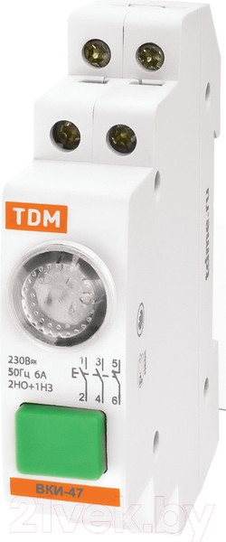 Изображение товара Кнопка на DIN-рейку TDM SQ0214-0003