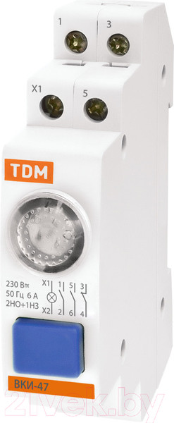 Изображение товара Кнопка на DIN-рейку TDM SQ0214-0002