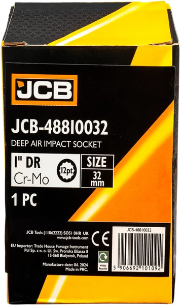 Изображение товара Головка слесарная JCB 48810032 (63075)