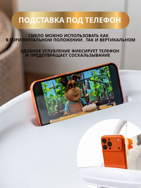 Изображение товара Стульчик для кормления VipBaby Polly 4в1 (Milk)