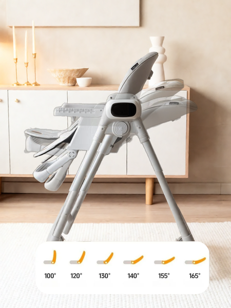 Изображение товара Стульчик для кормления VipBaby Polly 4в1 (Stone)