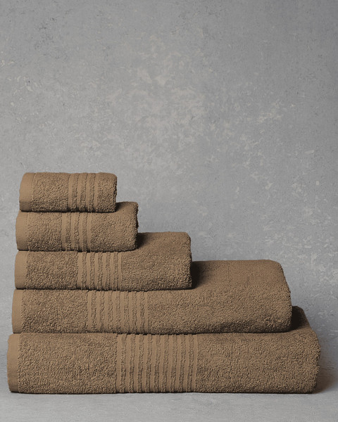 Изображение товара Набор полотенец ЦУМ 1947 П.ОЭ 05056 Махра 35x60/50x90/70x140 370г (кофе)