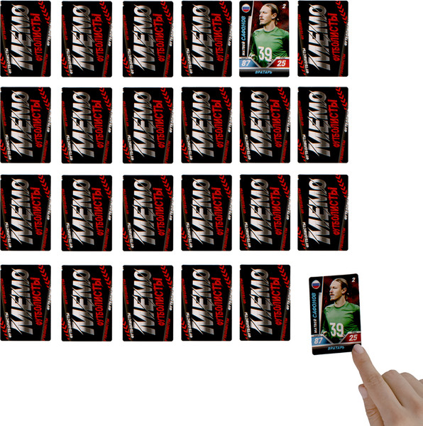 Изображение товара Настольная игра Десятое королевство Мемо Футболисты / 05995