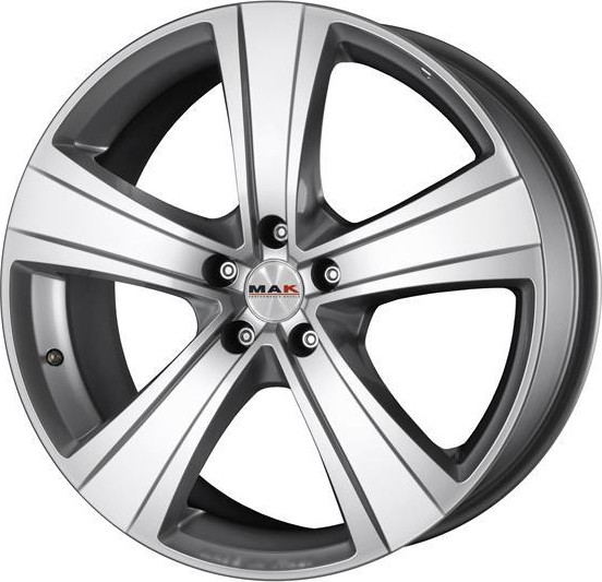 Изображение товара Литой диск MAK Fuoco 5 19x8.5" 5x112мм DIA 76мм ET 45мм Hyper Silver