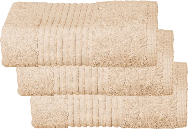 Изображение товара Набор полотенец YOTSUBA Classik Махра 35x60/50x90/70x140 500г (бежевый)