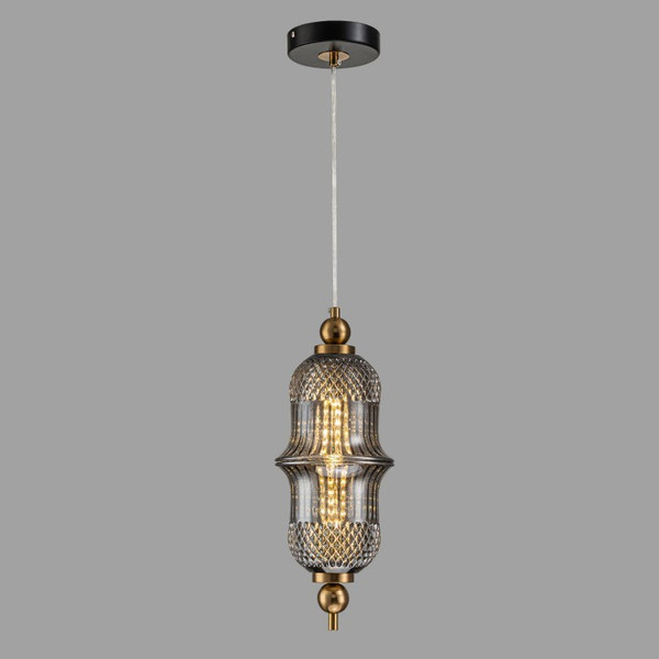 Изображение товара Потолочный светильник Belfast Herbison A1953-B-A3 GR GL (золотой/стекло/серый)