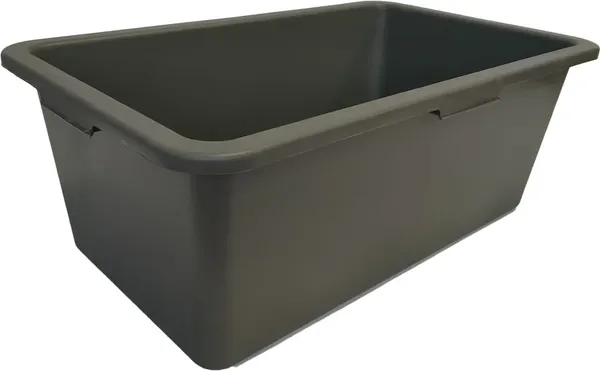 Изображение товара Таз строительный RV Plast Премиум прямоугольный 0249 (70л, хаки)
