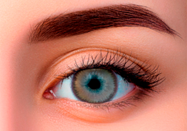 Изображение товара Контактная линза WDL Color Monthly BC 8.6 azure -1.00