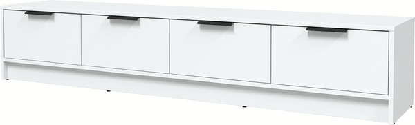 Изображение товара Тумба Interline ТВ Концепт КТ-ТВ4-35 Глосс (белый платинум/белый)