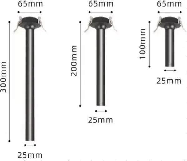 Изображение товара Точечный светильник ILedex Technical Telescope 999.3W-100 BK