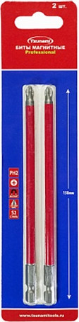 Изображение товара Набор бит TSUNAMI Professional PH2 150мм (2шт)