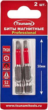 Изображение товара Набор бит TSUNAMI TH20 50мм (2шт)
