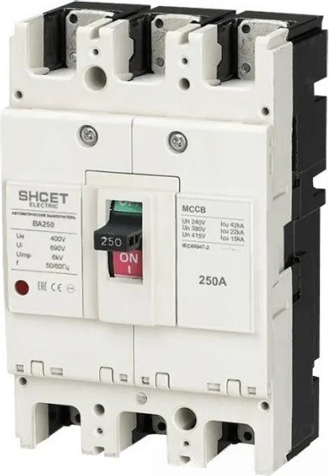 Изображение товара Выключатель автоматический SHCET ВА 100 3Р 60А 22кА / S0000656