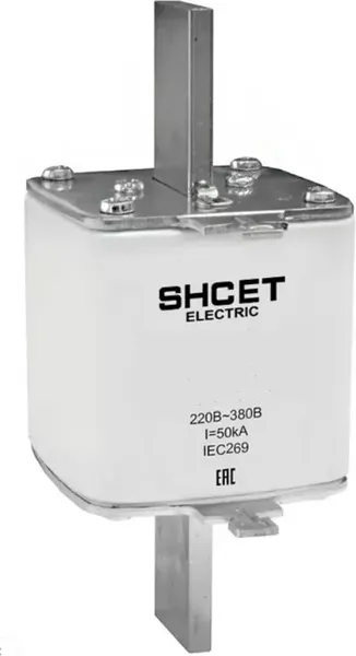 Изображение товара Предохранитель плавкий SHCET ППН-33 габ. 00 50А / S0000766