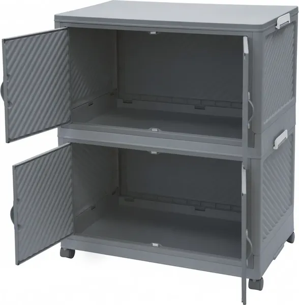 Изображение товара Комод пластиковый Runis 65х42х76см / 16-32 (графит)