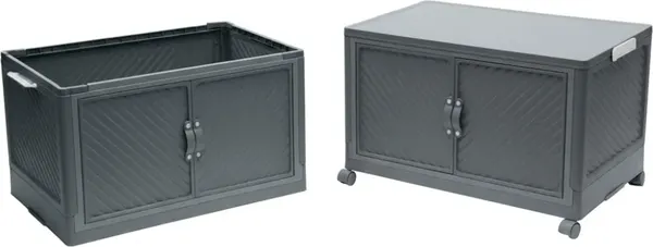 Изображение товара Комод пластиковый Runis 65х42х146см / 16-34 (графит)