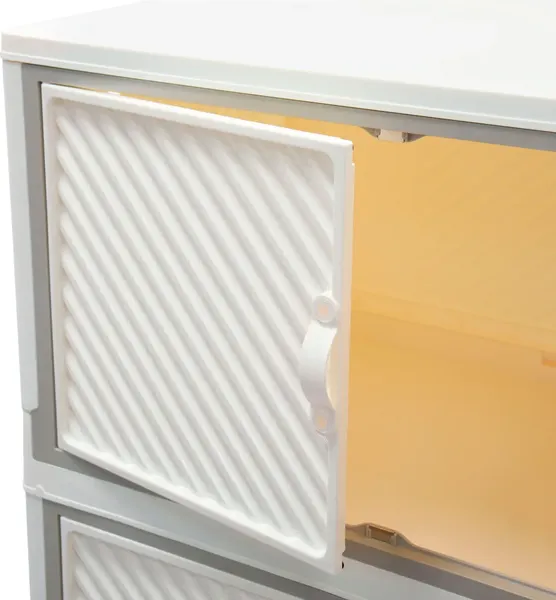 Изображение товара Комод пластиковый Runis 65х42х146см / 16-33 (сливочный)