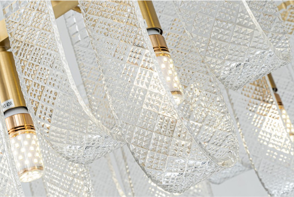 Изображение товара Люстра Belfast Severn 6601-950 BR CL (латунь/стекло)