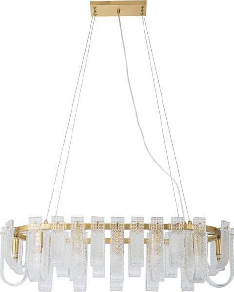 Изображение товара Люстра Belfast Severn 6601-950 BR CL (латунь/стекло)