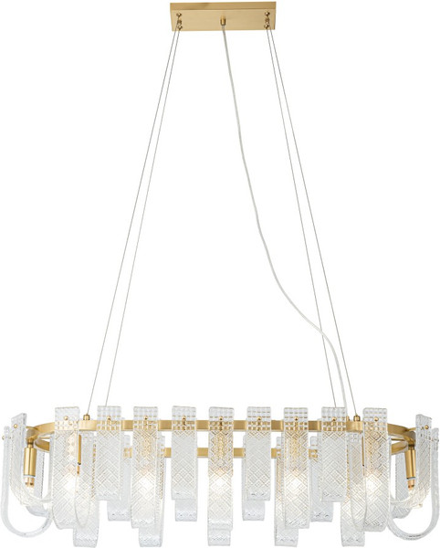 Изображение товара Люстра Belfast Severn 6601-950 BR CL (латунь/стекло)