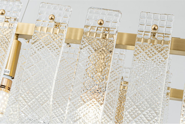 Изображение товара Люстра Belfast Severn 6601-950 BR CL (латунь/стекло)