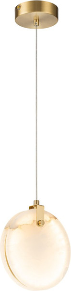 Изображение товара Потолочный светильник Belfast Ravenhill 3276-20 BR MB (латунь/камень)