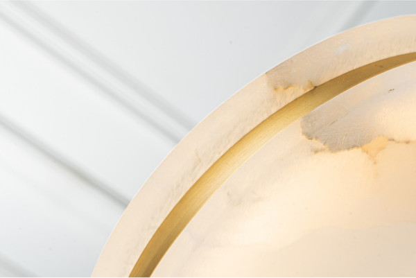 Изображение товара Потолочный светильник Belfast Ravenhill 3276-20 BR MB (латунь/камень)