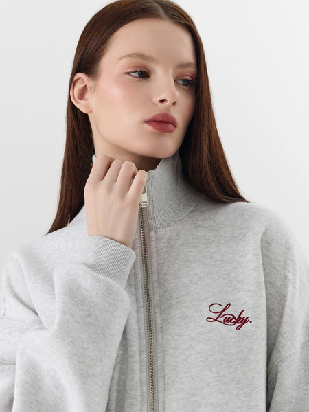 Изображение товара Байка Mark Formelle 172058 (р.164/170-84-90, серый меланж 4306-А/712-W вышивка)