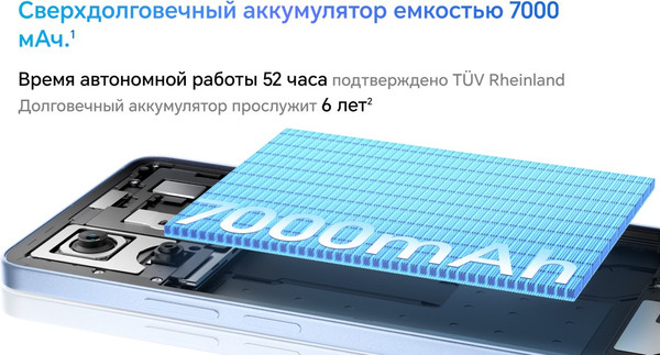 Изображение товара Смартфон Honor X8d 8GB/256GB (вельветовый серый)