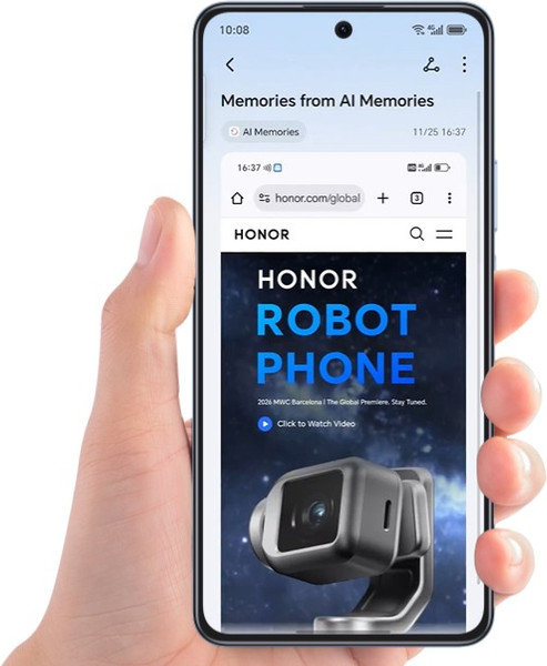 Изображение товара Смартфон Honor X8d 8GB/256GB (вельветовый серый)